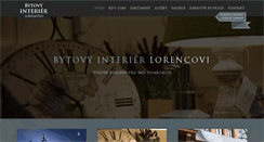 Desktop Screenshot of bytovy-interier.cz